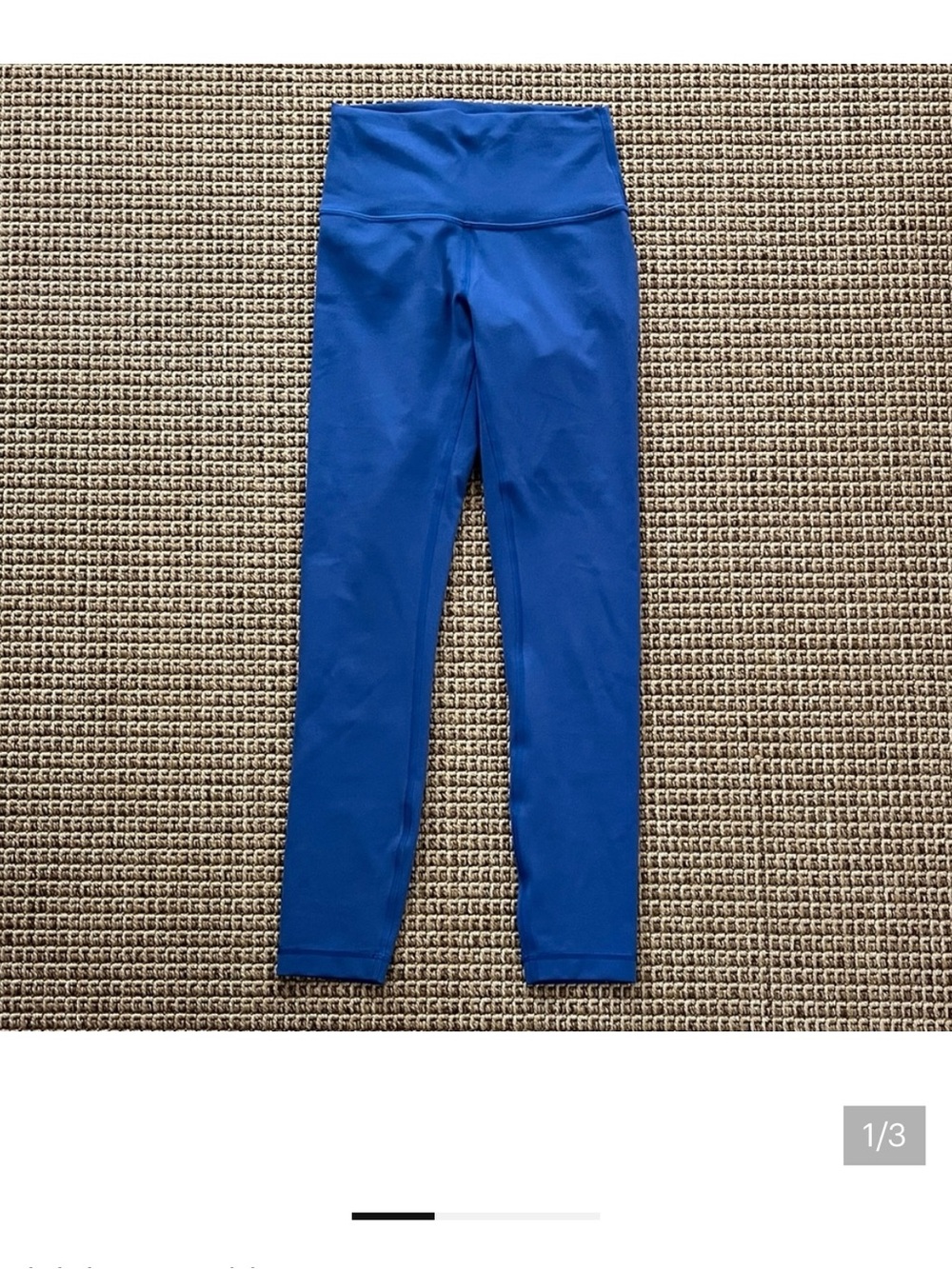 Lululemon wunder under train size 4